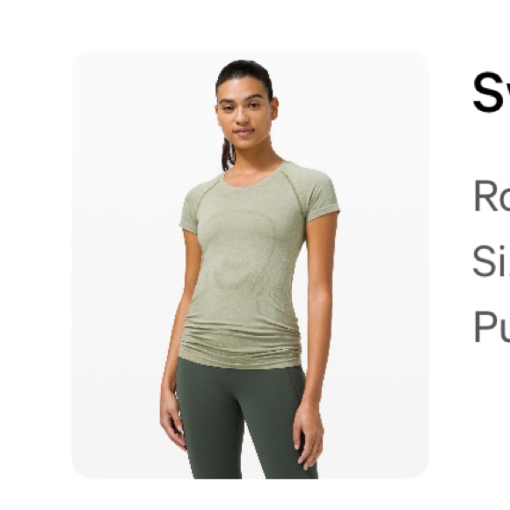 Lululemon Swiftly Tech Short-Sleeve Shirt 2.0